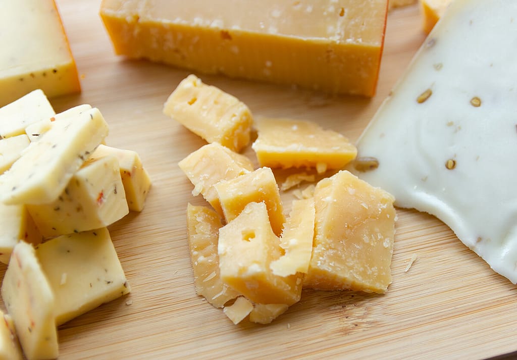 Zeeuws Doosje kaasplank met kaas uit Zeeland