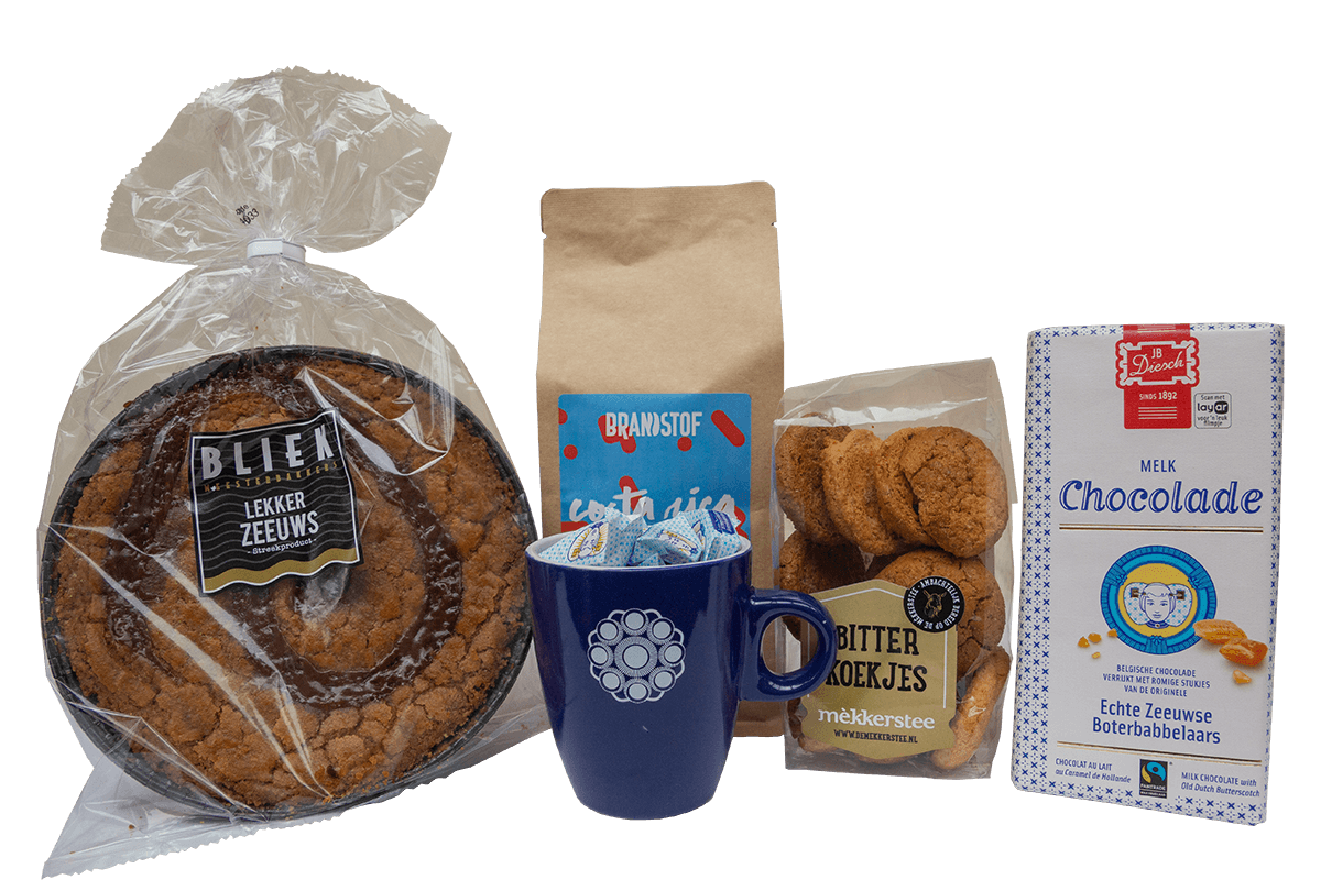 Zoete Zeeuwse producten met koffie