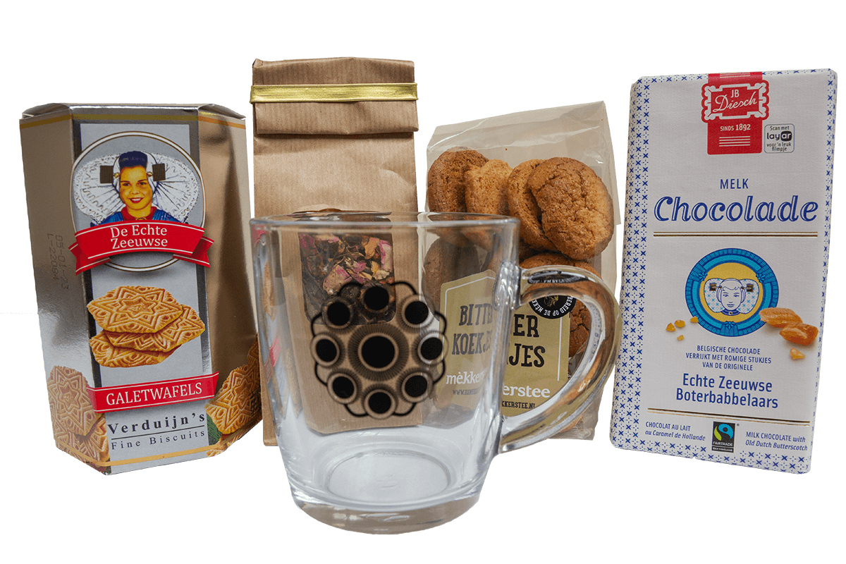 klein pakketje met thee