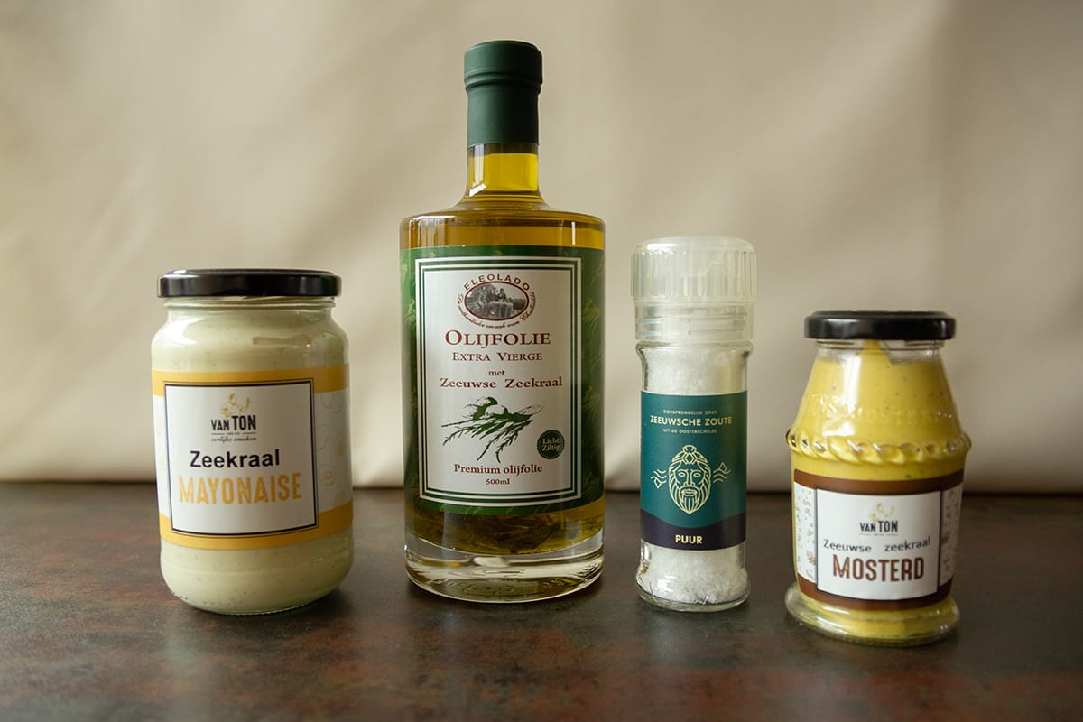Zilte producten cadeau doosje