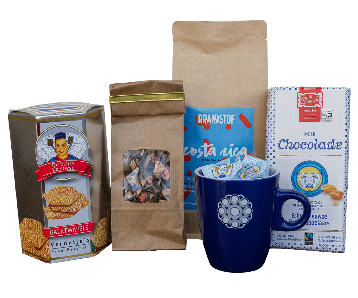 koffie en thee kerstpakket