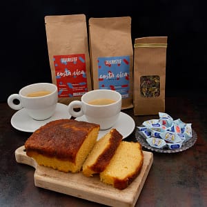 Zeeuws Doosje - Zeeuwse koffie en thee met boluscake