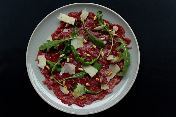 Koken met Zeeuwse streekproducten - carpaccio met Zeeuwsche Zoute en Zeekraal olijfolie
